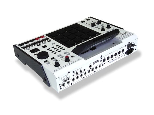 akai mpc2500 se back